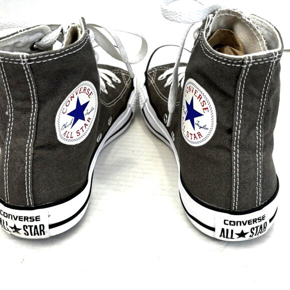 Converse Chuck Taylor All Star Shoes Size Womens 7.5 Gray High Top Classic 1J793 - Picture 4 of 16